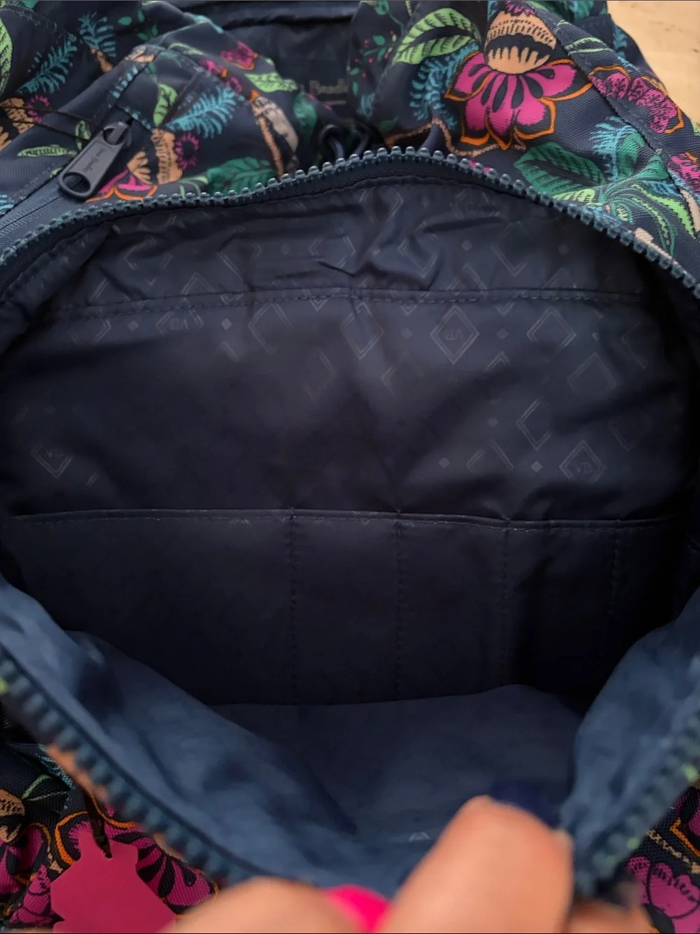 Vera Bradley ReActive Daytripper Backpack Kerala Elephants